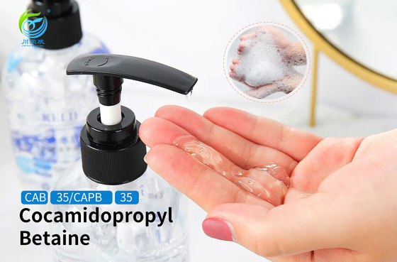 CAPB CAB cocoamidopropyl betaine skin care cleaning household detergent preparation foaming thickening CAS 61789-40-0